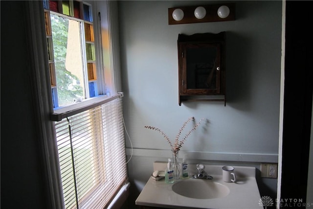 1600 Wayne Ave, Dayton, OH 45410 - bathroom featuring healthy amount of natural light and vanity