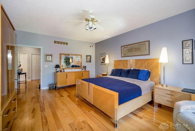 1668 Nichole Ct, Hamilton, OH 45013 - bedroom with light wood-style flooring and ceiling fan