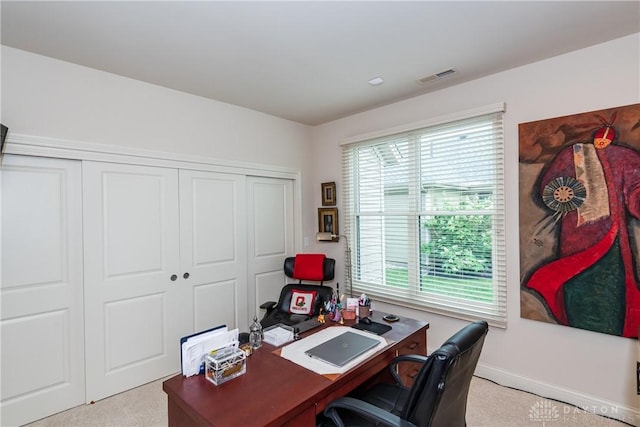 197 Harbour Dr, Springboro, OH 45066 - carpeted office featuring baseboards