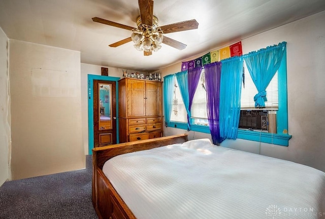 2057 Rugby Rd, Dayton, OH 45406 - carpeted bedroom featuring a ceiling fan