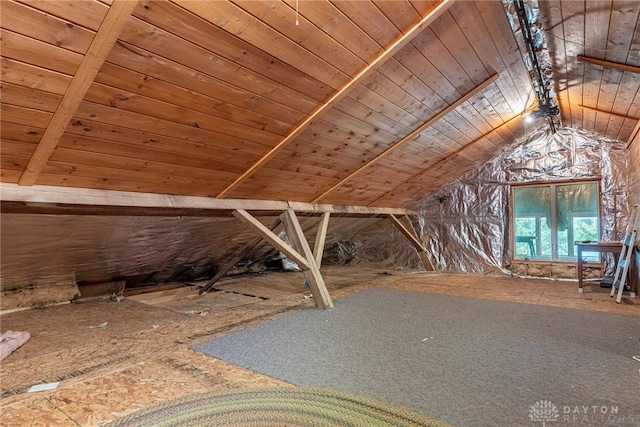9891 Sugar St, Germantown, OH 45327 - view of unfinished attic