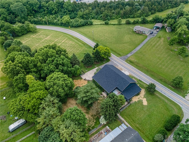 9891 Sugar St, Germantown, OH 45327 - aerial view of property's location with rural landscape