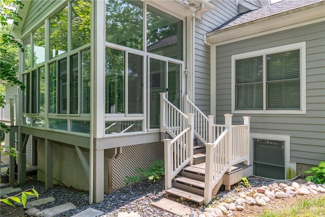 2082 Tamarack Ridge Ct, Beavercreek, OH 45431 - deck with a sunroom