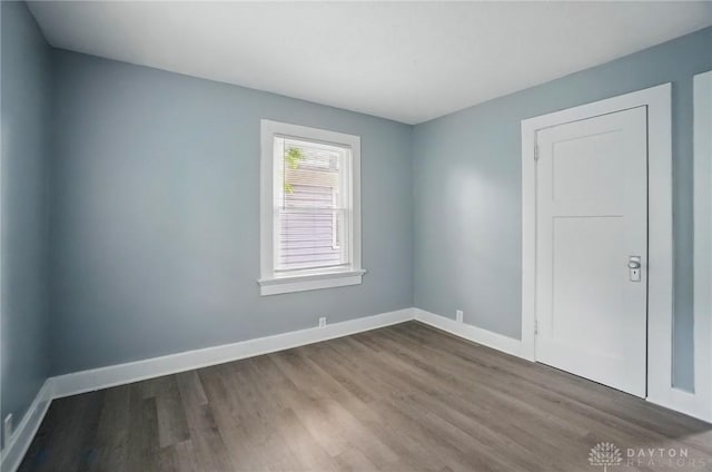 123 Delaware Ave, Dayton, OH 45405 - empty room with wood finished floors