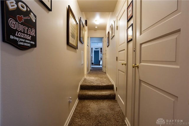 446 Lookout Rdg, Oakwood, OH 45419 - corridor featuring carpet flooring and baseboards