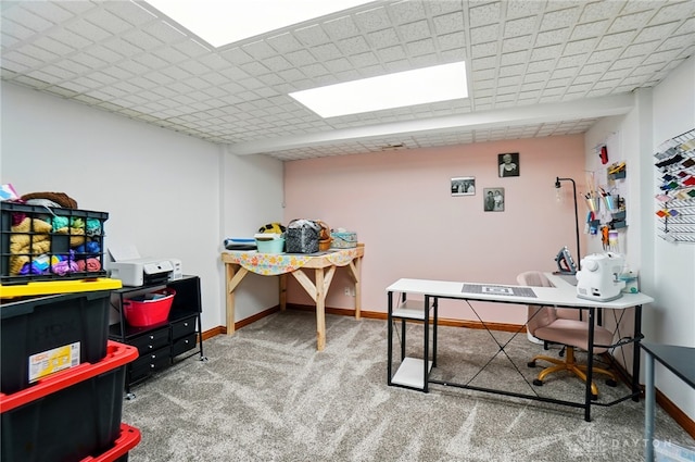 5193 Horseshoe Dr, Lewisburg, OH 45338 - office space with carpet and baseboards