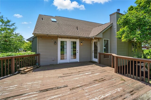 5193 Horseshoe Dr, Lewisburg, OH 45338 - view of wooden terrace