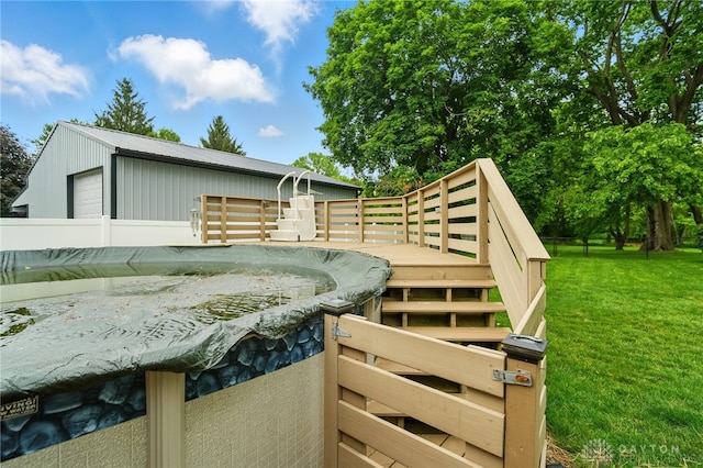 646 Barnhart Rd, Troy, OH 45373 - exterior space with a yard and stairs