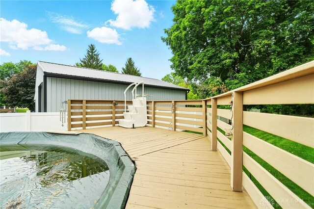 646 Barnhart Rd, Troy, OH 45373 - view of deck