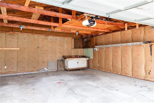 224 Locust Ln, West Milton, OH 45383 - garage with a garage door opener