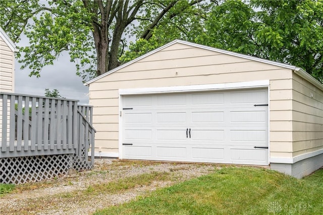 224 Locust Ln, West Milton, OH 45383 - view of detached garage