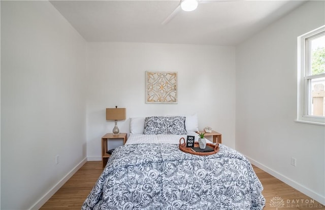 165 Mcreynolds St, Dayton, OH 45403 - bedroom featuring wood finished floors and ceiling fan