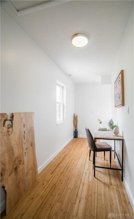 165 Mcreynolds St, Dayton, OH 45403 - office area featuring light wood-style floors and baseboards