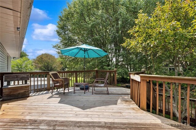 4278 Crownwood Ave, Dayton, OH 45415 - view of deck
