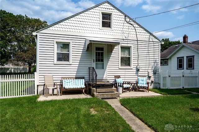 2231 King Ave, Dayton, OH 45420 - rear view of property with a patio area