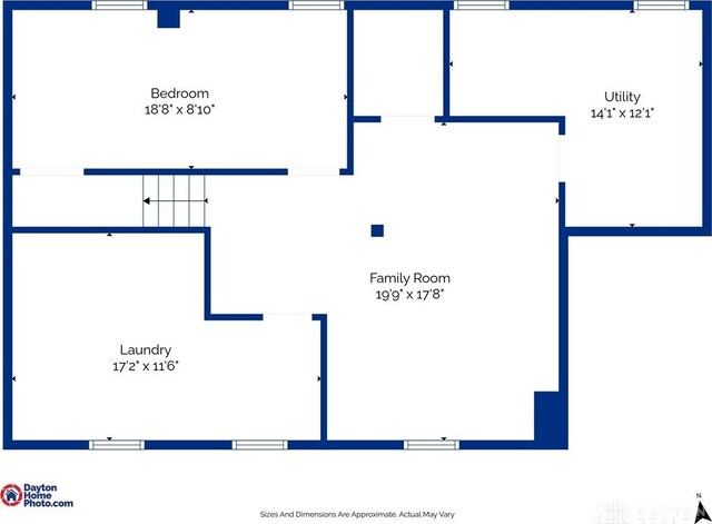 2231 King Ave, Dayton, OH 45420 - view of property floor plan