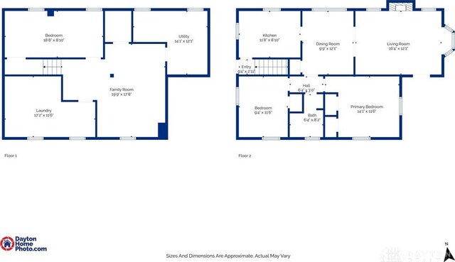 2231 King Ave, Dayton, OH 45420 - view of floor plan / room layout