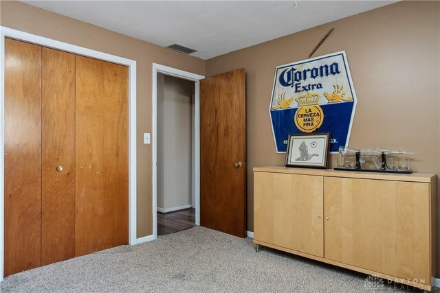 2378 E Rahn Rd, Kettering, OH 45440 - bedroom featuring light carpet and a closet