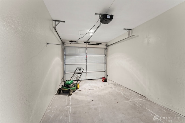 1927 Vermont Dr, Xenia, OH 45385 - garage with a garage door opener