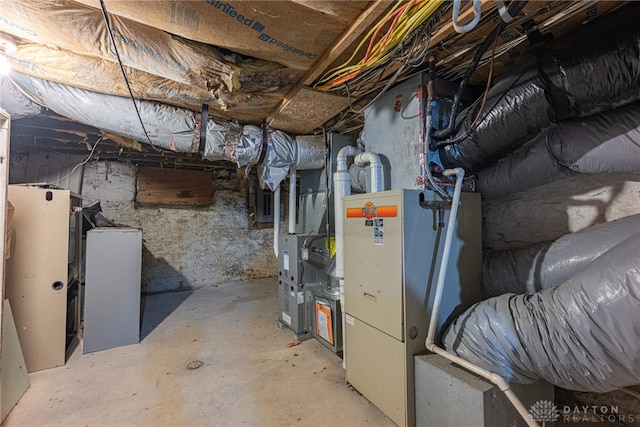 3149 W State Route 73, Wilmington, OH 45177 - view of unfinished basement