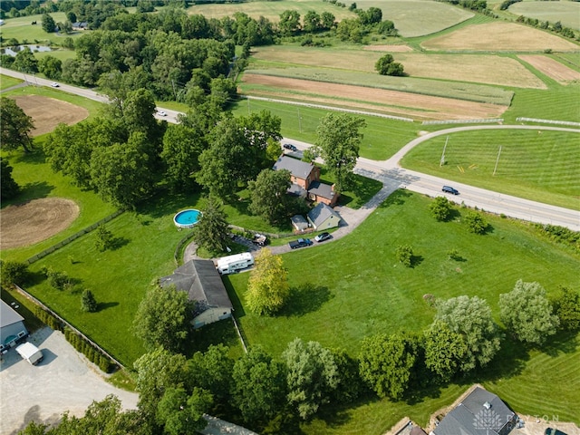 3149 W State Route 73, Wilmington, OH 45177 - aerial view of property's location with rural landscape and abundant farmland