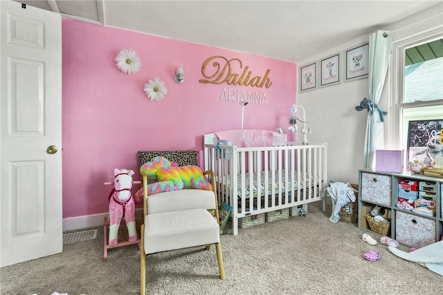 1707 Maiden Ln, Springfield, OH 45504 - carpeted bedroom featuring a crib