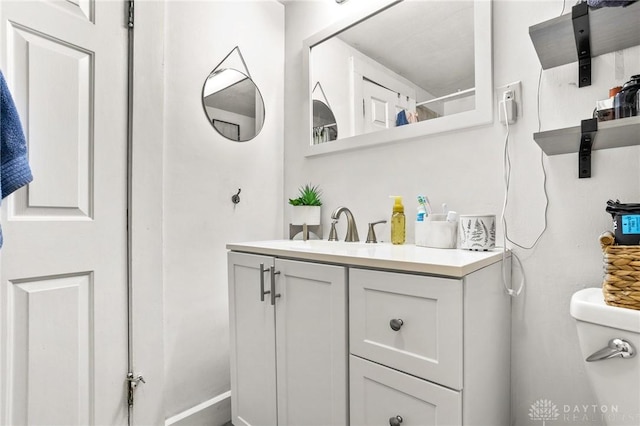 1707 Maiden Ln, Springfield, OH 45504 - bathroom with toilet and vanity
