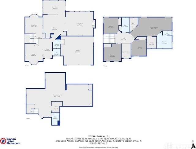 3334 Greycliff Trl, Franklin Twp, OH 45005 - view of room layout
