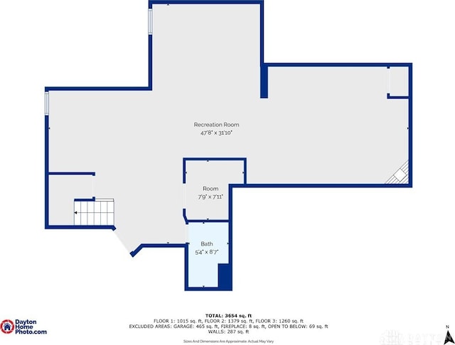 3334 Greycliff Trl, Franklin Twp, OH 45005 - view of home floor plan
