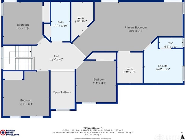 3334 Greycliff Trl, Franklin Twp, OH 45005 - view of home floor plan