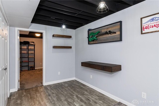 133 Followers Way, Waynesville, OH 45068 - interior space with wood finished floors and baseboards