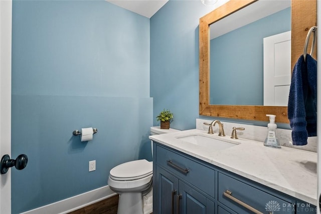 1737 Wilmington Rd, Cedarville Twp, OH 45314 - bathroom featuring vanity and wood finished floors