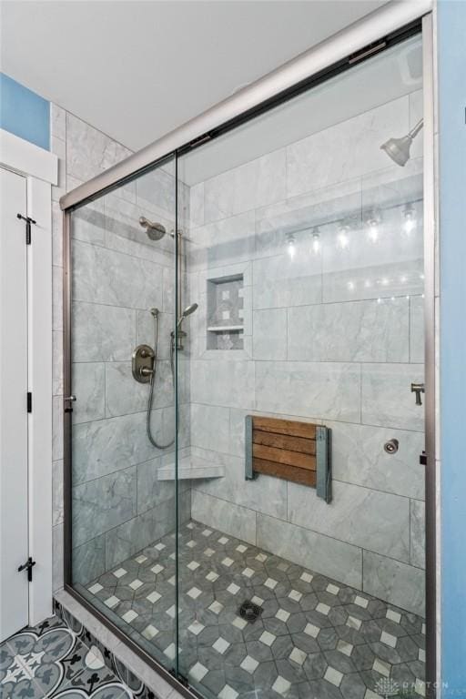 1737 Wilmington Rd, Cedarville Twp, OH 45314 - full bath featuring a shower stall
