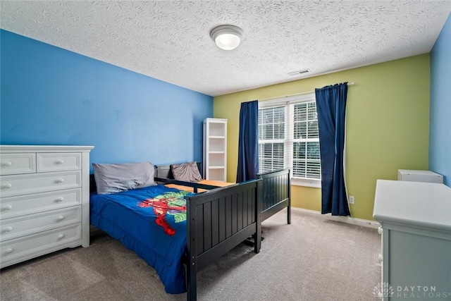 1737 Wilmington Rd, Cedarville Twp, OH 45314 - bedroom with carpet flooring and a textured ceiling