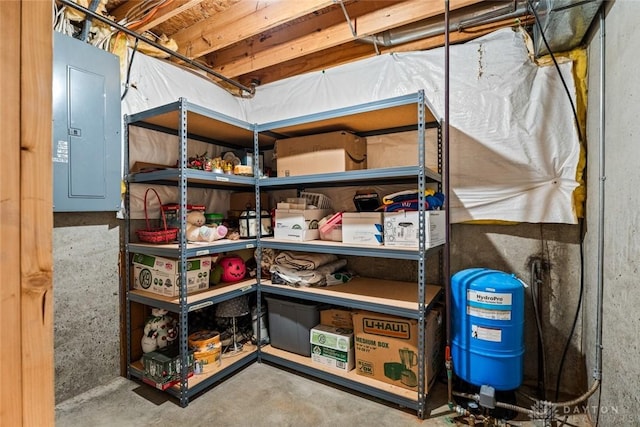 1737 Wilmington Rd, Cedarville Twp, OH 45314 - storage area with electric panel