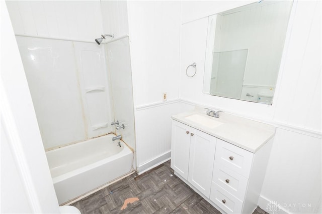 2241 E 3rd St, Dayton, OH 45403 - full bath with vanity and tub / shower combination