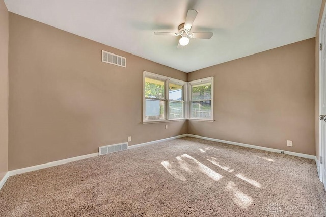 1210 Clovernook Dr, Hamilton, OH 45013 - carpeted spare room with ceiling fan and baseboards