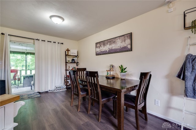 10452 S Union Rd, Miamisburg, OH 45342 - dining room with dark wood-type flooring
