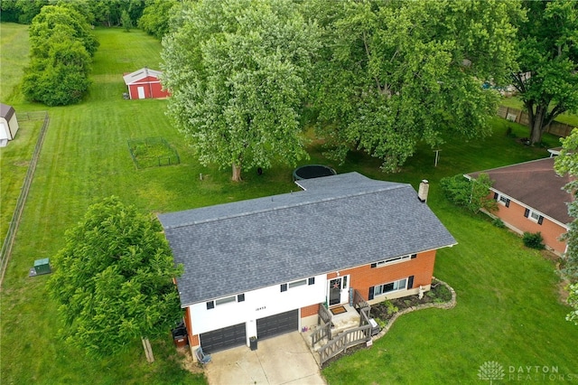 10452 S Union Rd, Miamisburg, OH 45342 - view from above of property
