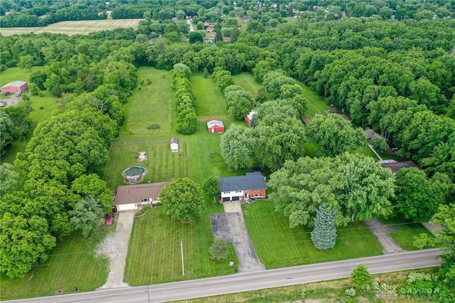 10452 S Union Rd, Miamisburg, OH 45342 - aerial view of property's location with rural landscape