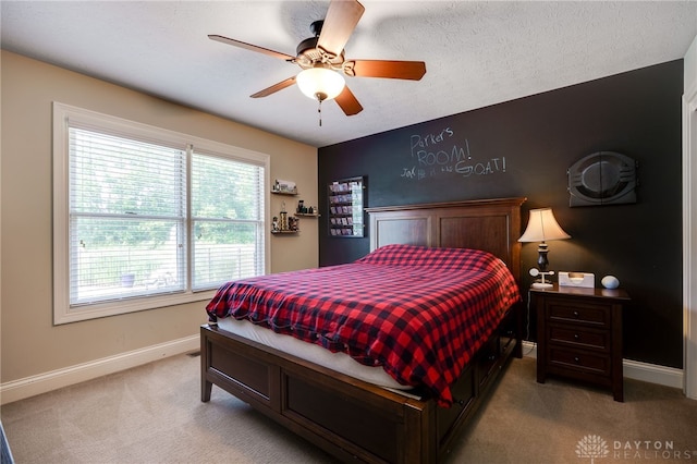 243 Woodside Trl, Clearcreek Twp, OH 45036 - carpeted bedroom featuring baseboards and a ceiling fan