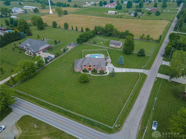 3875 Ferry Rd, Sugarcreek Twp, OH 45305 - aerial view of property and surrounding area featuring rural landscape