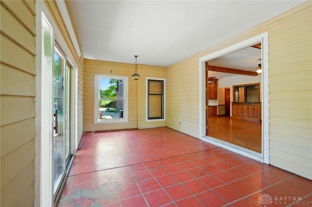 7255 State Route 48, Springboro, OH 45066 - view of unfurnished sunroom