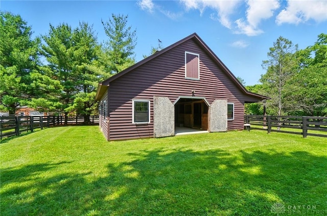 7255 State Route 48, Springboro, OH 45066 - back of property featuring a detached garage