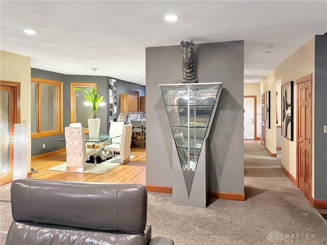 7171 Dominican Dr, Clayton, OH 45415 - living room featuring recessed lighting