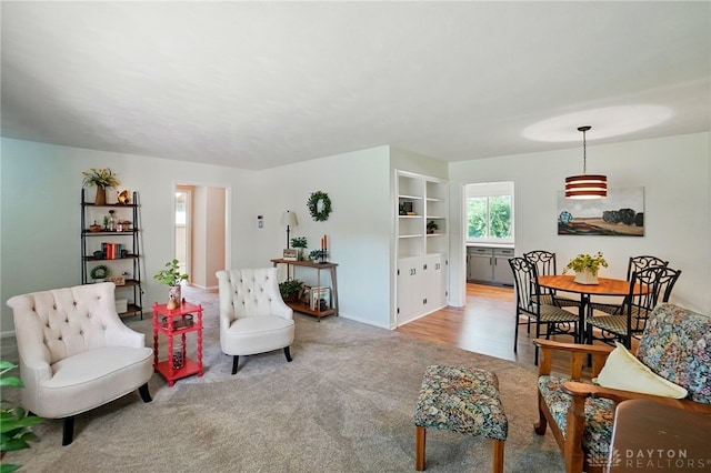 320 Witherby Dr, Kettering, OH 45429 - carpeted living room with baseboards