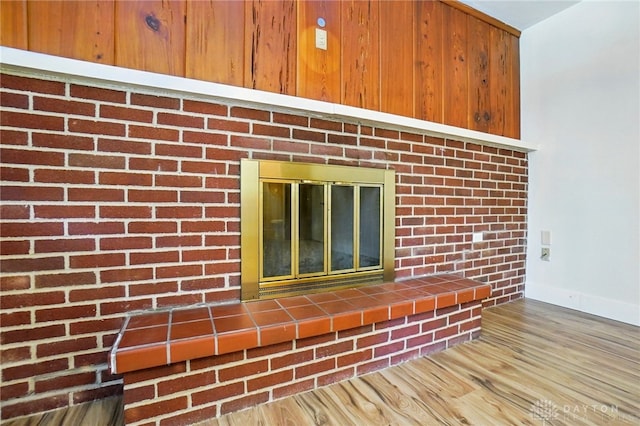 320 Witherby Dr, Kettering, OH 45429 - detailed view of baseboards and wood finished floors