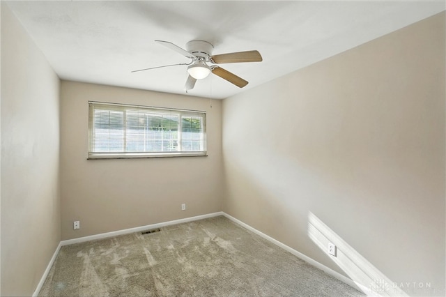 320 Witherby Dr, Kettering, OH 45429 - spare room featuring ceiling fan and carpet floors