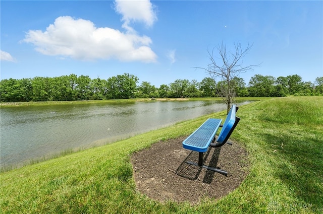 1662 S Branch Rd, Centerville, OH 45458 - view of property's community featuring a water view and a lawn