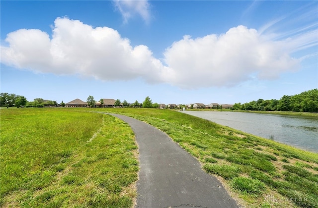 1662 S Branch Rd, Centerville, OH 45458 - view of community featuring a water view and a yard